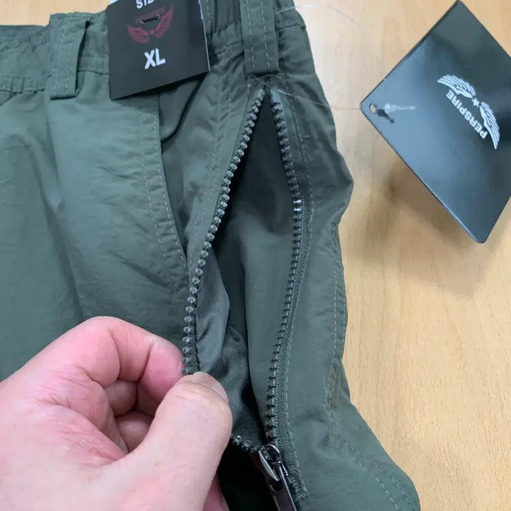 [BUNJANG] Perspire Aviation Style Jogger Pants - Khaki / (새것) 퍼스파이어 항공st 조거 팬츠 / 카키