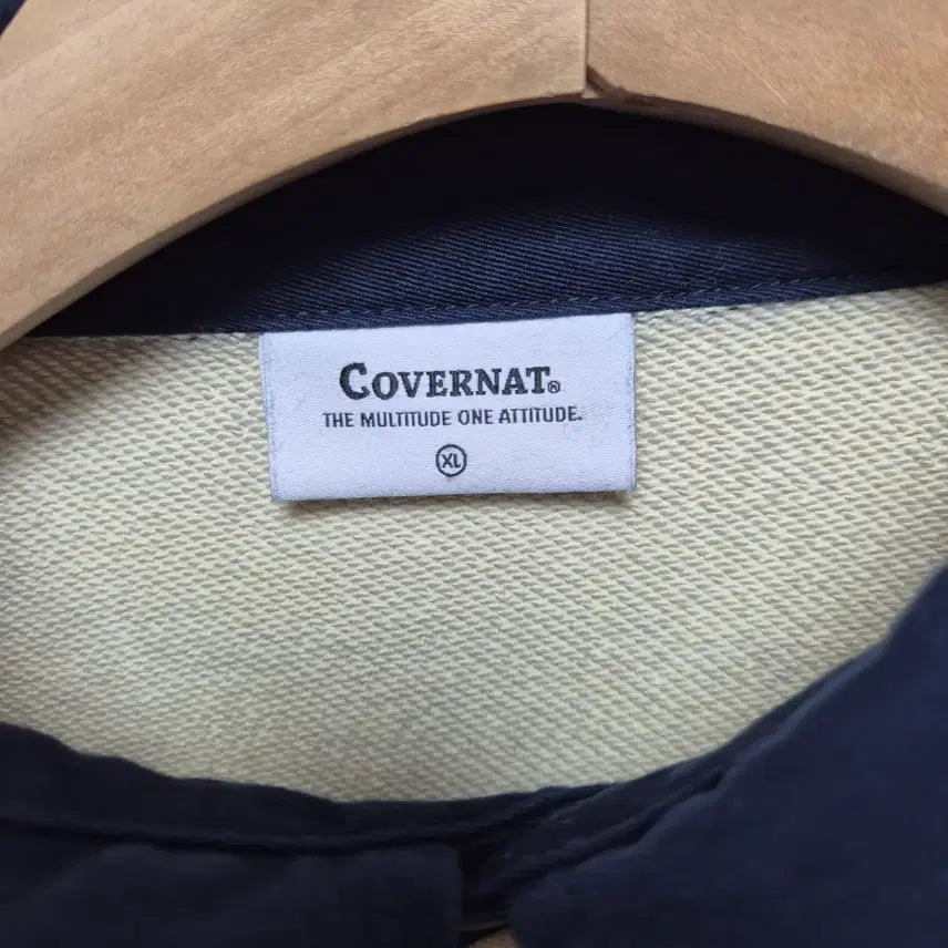 [BUNJANG] Covernat Stripe Pique T-Shirt XL / (33) 커버낫 스트라이프 PK 티셔츠