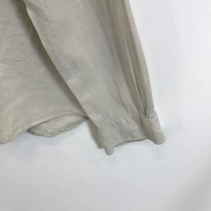 [SOLD OUT] 클럽모나코 린넨 코튼셔츠 아이보리 [L]