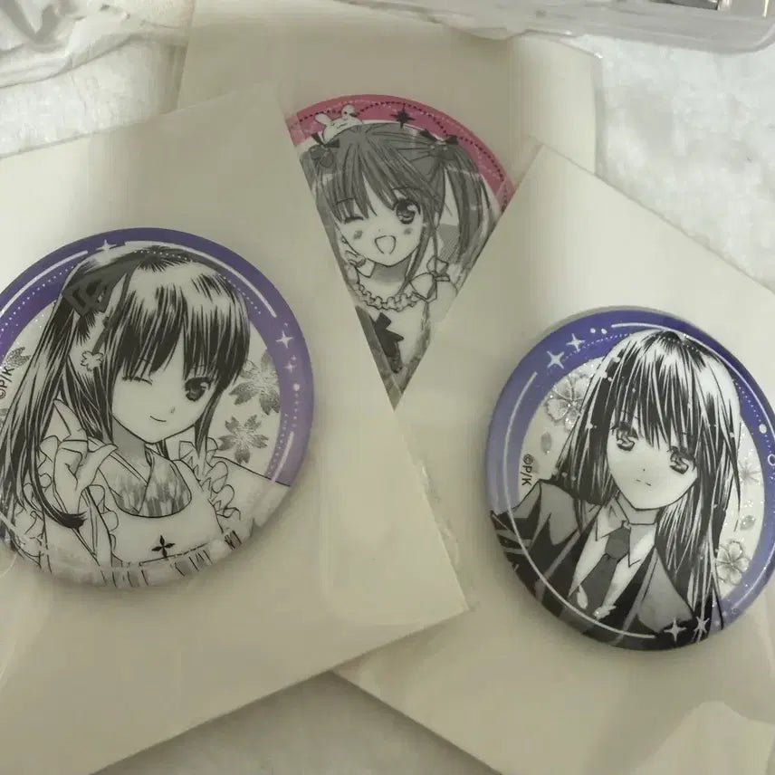 [BUNJANG] Character Chage! Shugo Chara! Original Art Can Badge Bundle Set / 캐릭캐릭체인지 슈고차라 원화 캔뱃지 일괄