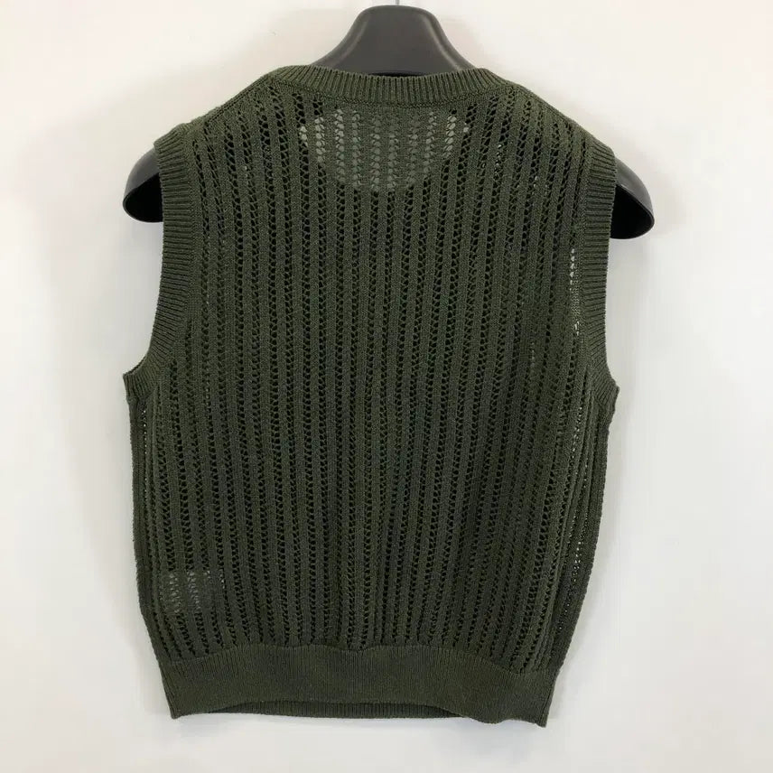 [BUNJANG] Uniqlo Linen Blend Mesh Knit Vest Women&