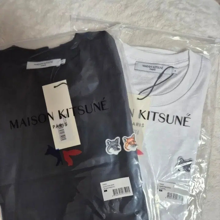 [BUNJANG] Maison Kitsune Double Fox Head Short Sleeve T-shirt / 