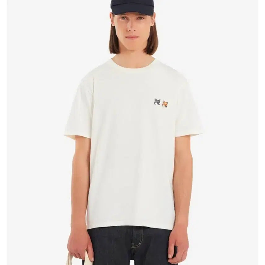 [BUNJANG] Maison Kitsune Double Fox Head Short Sleeve T-shirt / 