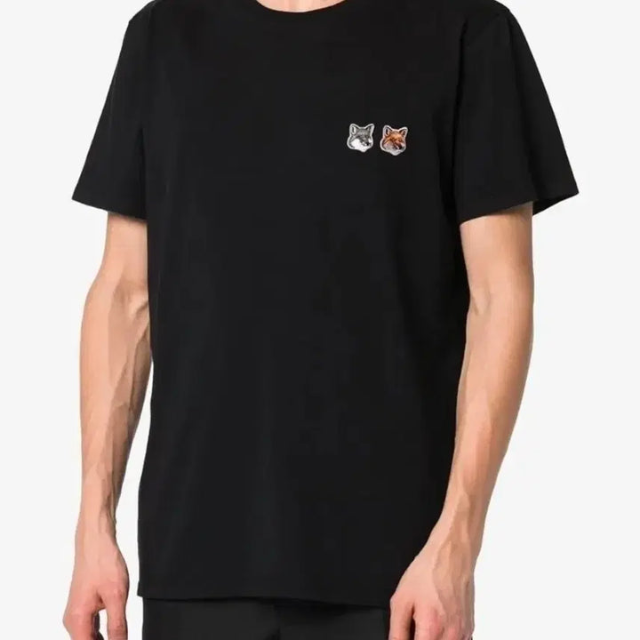 [BUNJANG] Maison Kitsune Double Fox Head Short Sleeve T-shirt / 