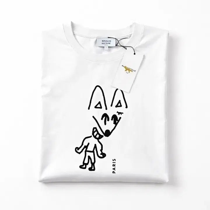 [BUNJANG] Maison Kitsune Party Fox T-shirt / 