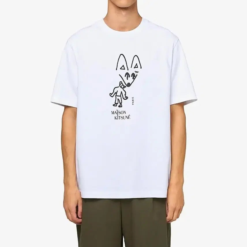 [BUNJANG] Maison Kitsune Party Fox T-shirt / 
