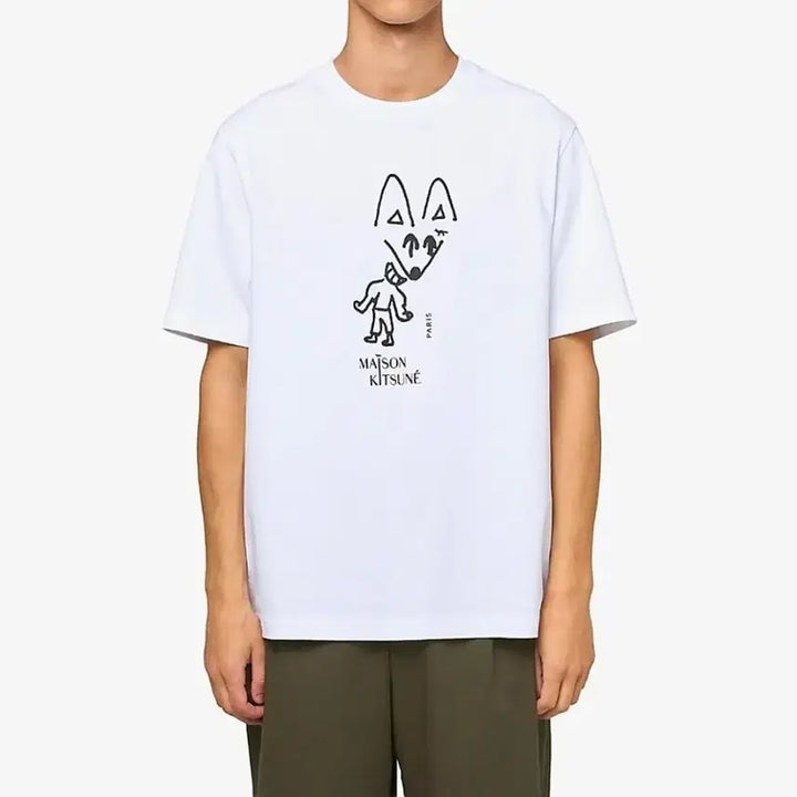 [BUNJANG] Maison Kitsune Party Fox T-shirt / 