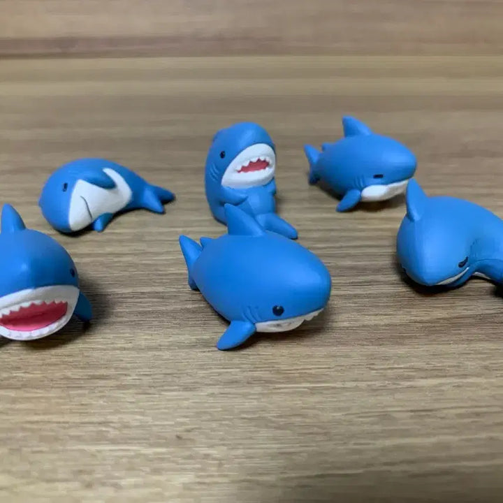 [BUNJANG] Bandai Capsule Toy Shark Family Marching Set Series 1 / 반다이 캡슐토이 가챠 상어씨 나란히 행진 1탄 판매합니다.
