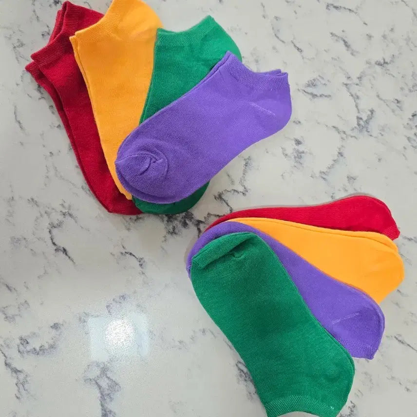 [BUNJANG] New Colorful Socks (Free Gift) / 구매자무료) 새상품 컬러양말