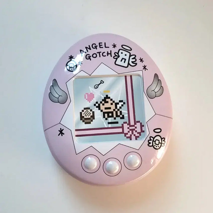 [BUNJANG] Tamagotchi Angelgotchi Chocolate Tin Case / 다마고치 엔젤고치 텐시치 발렌타인 초콜릿 틴케이스 케이스 보관함