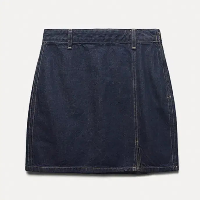 [BUNJANG] MIXXO Raw Denim Mini Skirt / 미쏘 생지 스커트