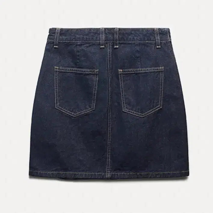 [BUNJANG] MIXXO Raw Denim Mini Skirt / 미쏘 생지 스커트