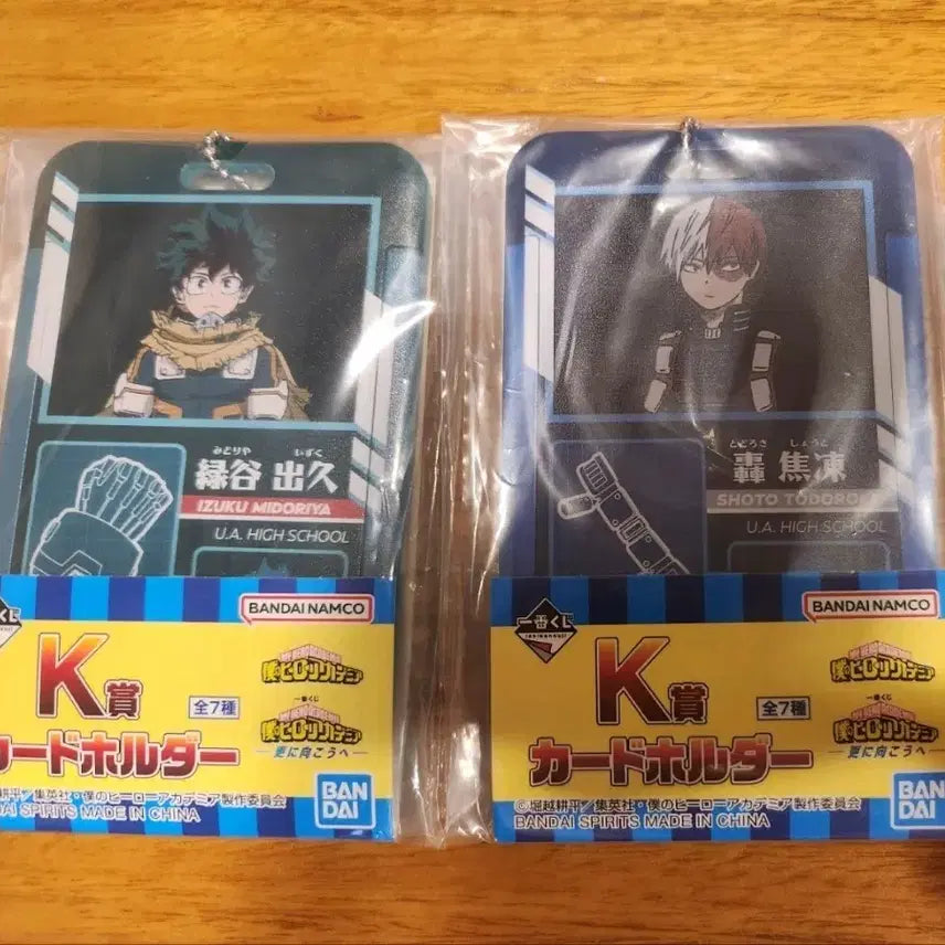 [SOLD OUT] [나의 히어로 아카데미아] 나히아 K상 카드홀더 (미도리야, 토도로키)