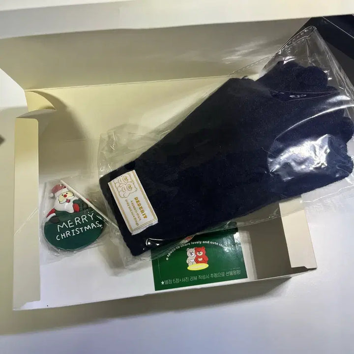 [BUNJANG] Dederit Basic Fingerhole Touch Wool Knit Gloves Navy Blue / 데데리트 따뜻한 베이직 핑거홀 터치 울 니트 장갑 네이비 블루