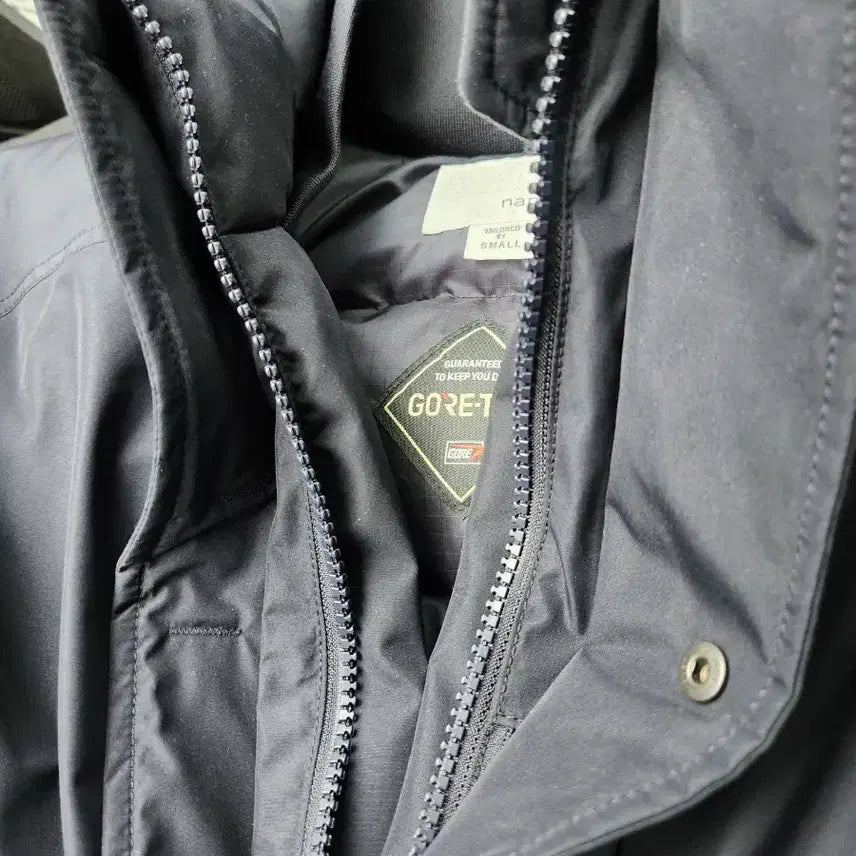 [BUNJANG] nanamica Gore-Tex Spinnaker Padding Navy Jacket / 2024  fw  nanamica 고어텍스 슛패딩 네이비 S 사이즈