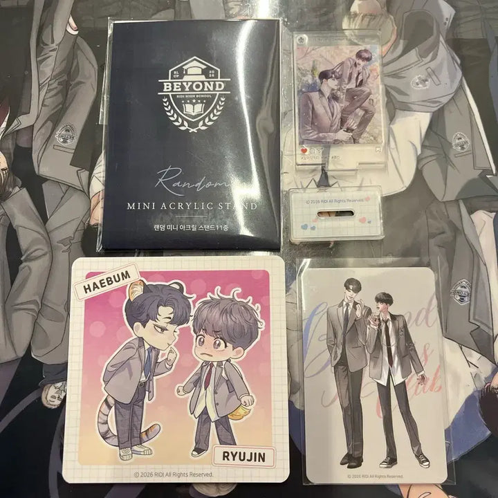 [BUNJANG] Beyond THE FANTASY: The Arrival Photocard, Acrylic Stand, and Coaster Bundle Set / 비욘드 판타지트 들이닥치다 들닥 포카 아크릴 코스터