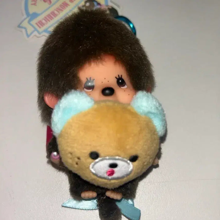 [BUNJANG] Monchhichi 45th Anniversary Limited Edition Keyring / (희귀)!!!45주년(2019년한정판)해피트립 몬치치키링!!(미사용)