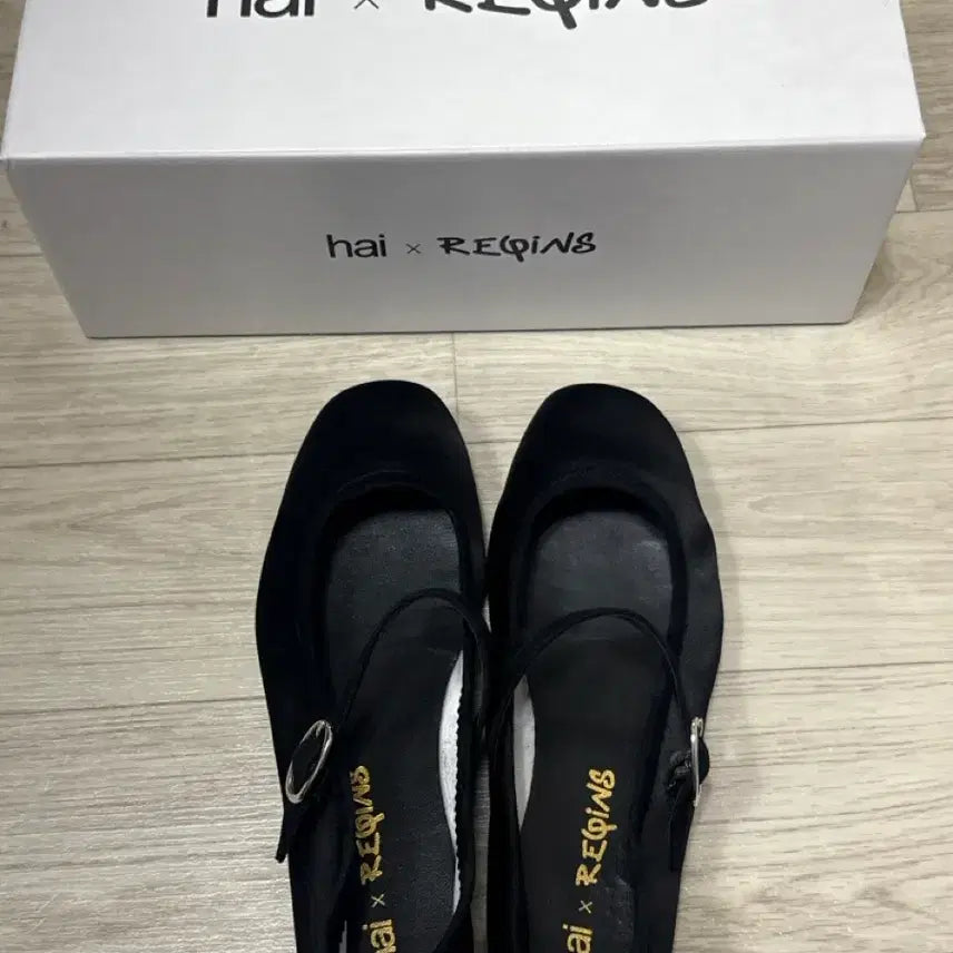 [BUNJANG] Hhyak Hai Mary Jane Flat Shoes Black 37 / 흐꺙 하이 hai 플랫 슈즈 메리 제인 블랙 37