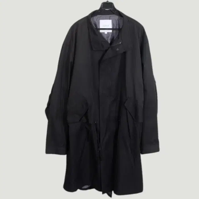 [BUNJANG] Gypsy Luxury Simple Long Zip-Up Jacket BK / 남성XL / 집시 럭셔리 심플 롱 집업자켓BK 15-10