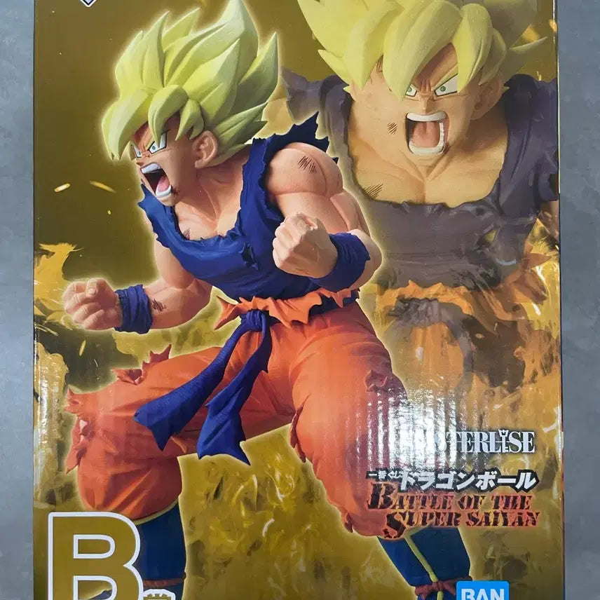 [BUNJANG] Dragon Ball Z Super Saiyan Son Goku Figure / 드래곤볼 제일복권 배틀오브더슈퍼사이어인 B상 오공