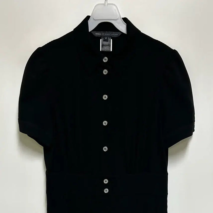 [BUNJANG] Marc Jacobs Short Sleeve Polo Dress Black Acetate Blend / [여자-2 (85)]마크 바이 마크제이콥스 숏슬리브 카라 원피스