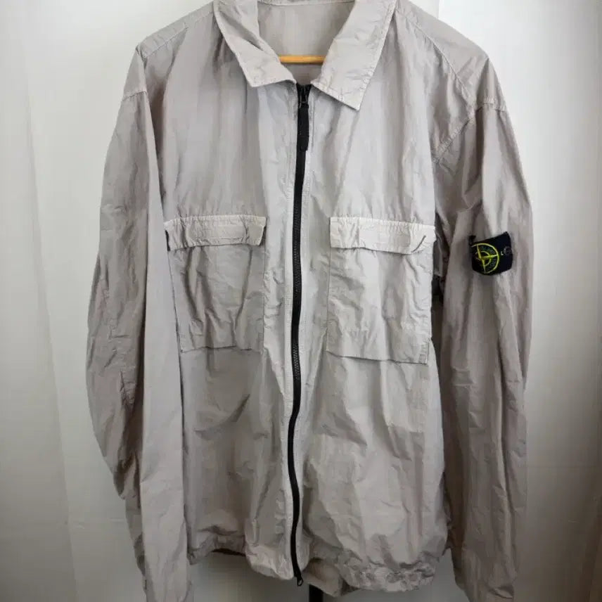 [BUNJANG] Stone Island Nylon Jacket Garment Dyed Overshirt / 4/5일까지 할인]스톤아일랜드 나일론자켓 메탈 가먼트 다잉 오버셔츠