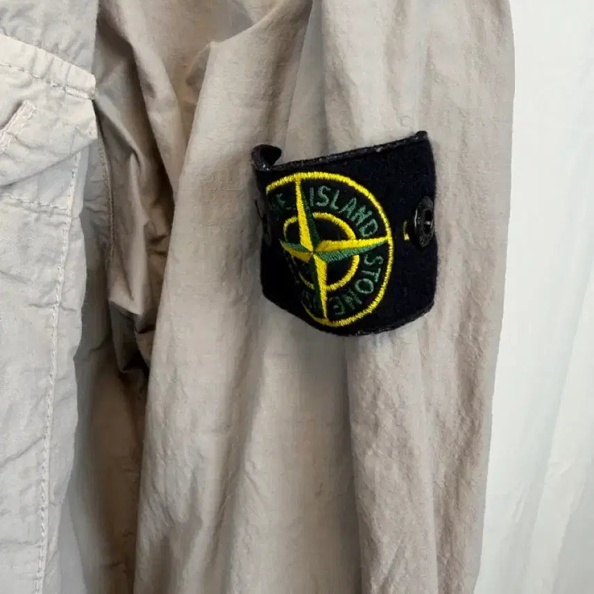 [BUNJANG] Stone Island Nylon Jacket Garment Dyed Overshirt / 4/5일까지 할인]스톤아일랜드 나일론자켓 메탈 가먼트 다잉 오버셔츠