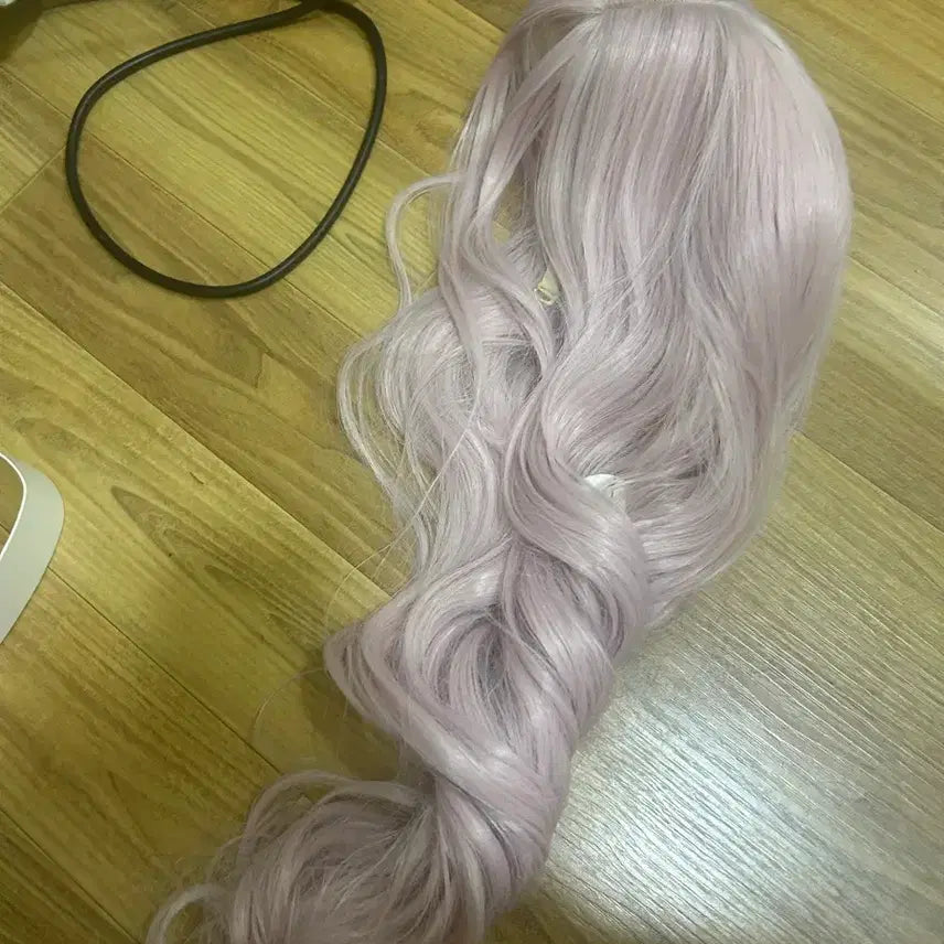 [BUNJANG] Pink Cosplay Wig / [새상품/미사용] 통가발 핑크 코스프레 가발