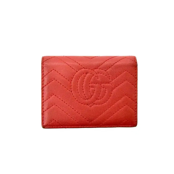 [BUNJANG] Gucci GG Matelassé Wallet / 구찌 GG 마몽 마트라쎄 반지갑 (정품)