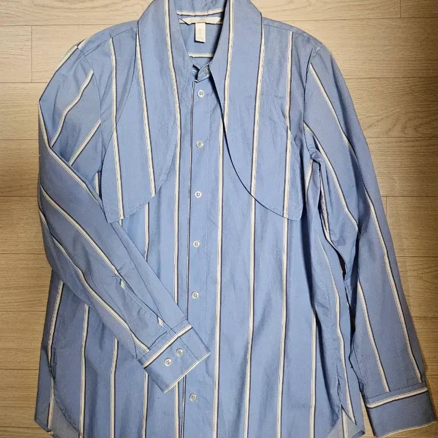 [SOLD OUT] 블루 스트라이프 셔츠