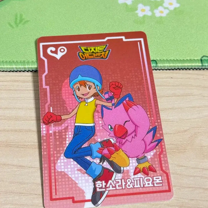 [BUNJANG] Digimon Sora Takenouchi Piyomon Photocard / 디지몬 한소라 피요몬 포토카드