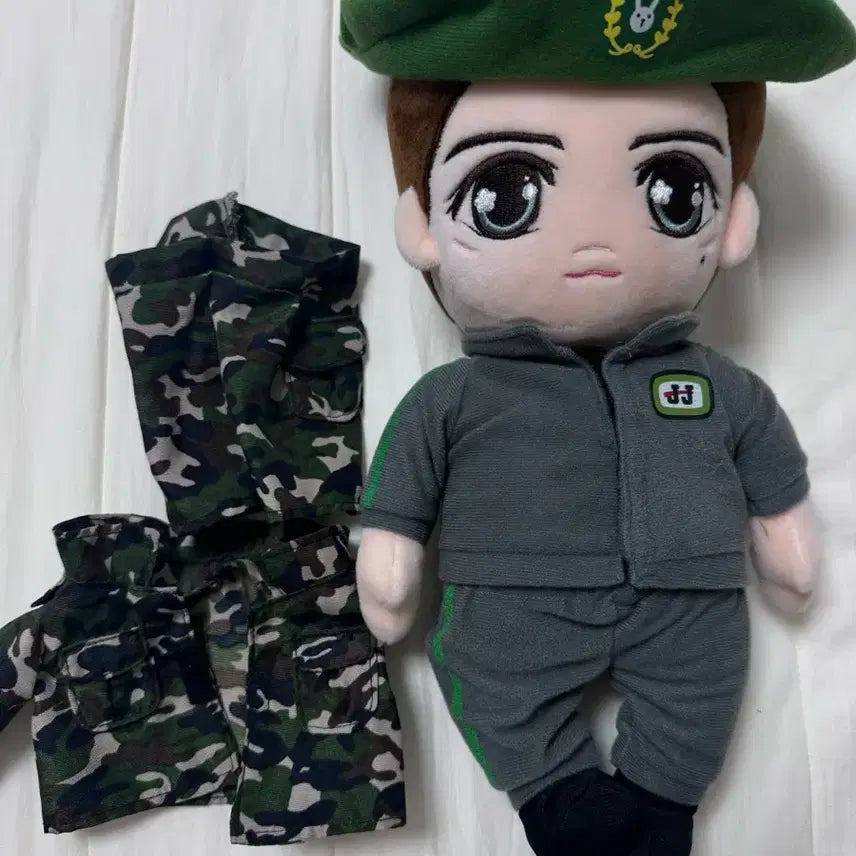[BUNJANG] Kim Jaejoong Doll Military Uniform / 김재중 인형 군복
