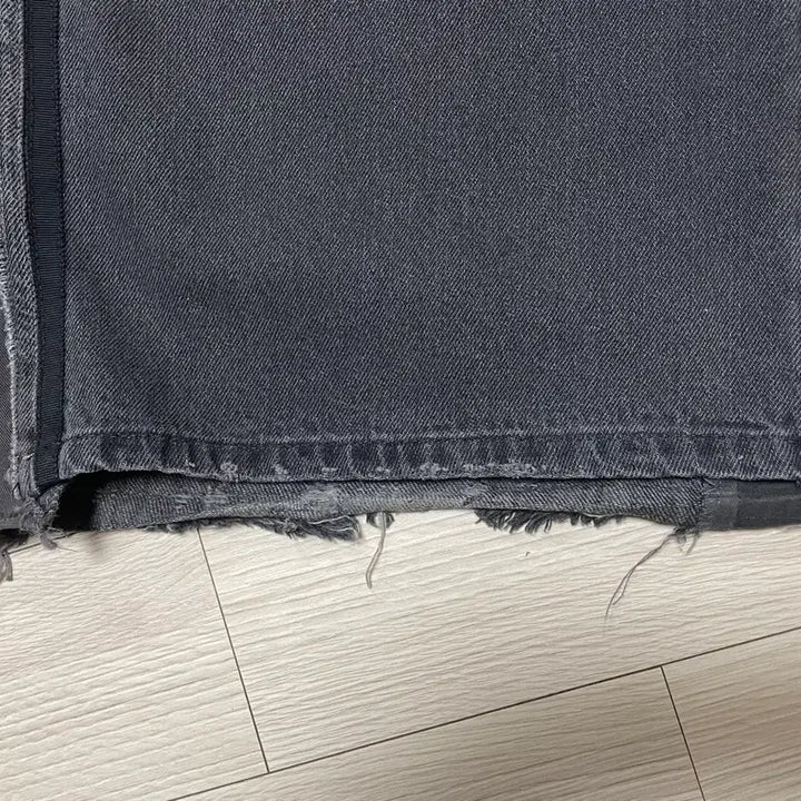 [BUNJANG] Polytelu Rebuild Goshima Type 2 Washed Black Jeans / [3]폴리테루 리빌드 고시마 타입2 워시드블랙
