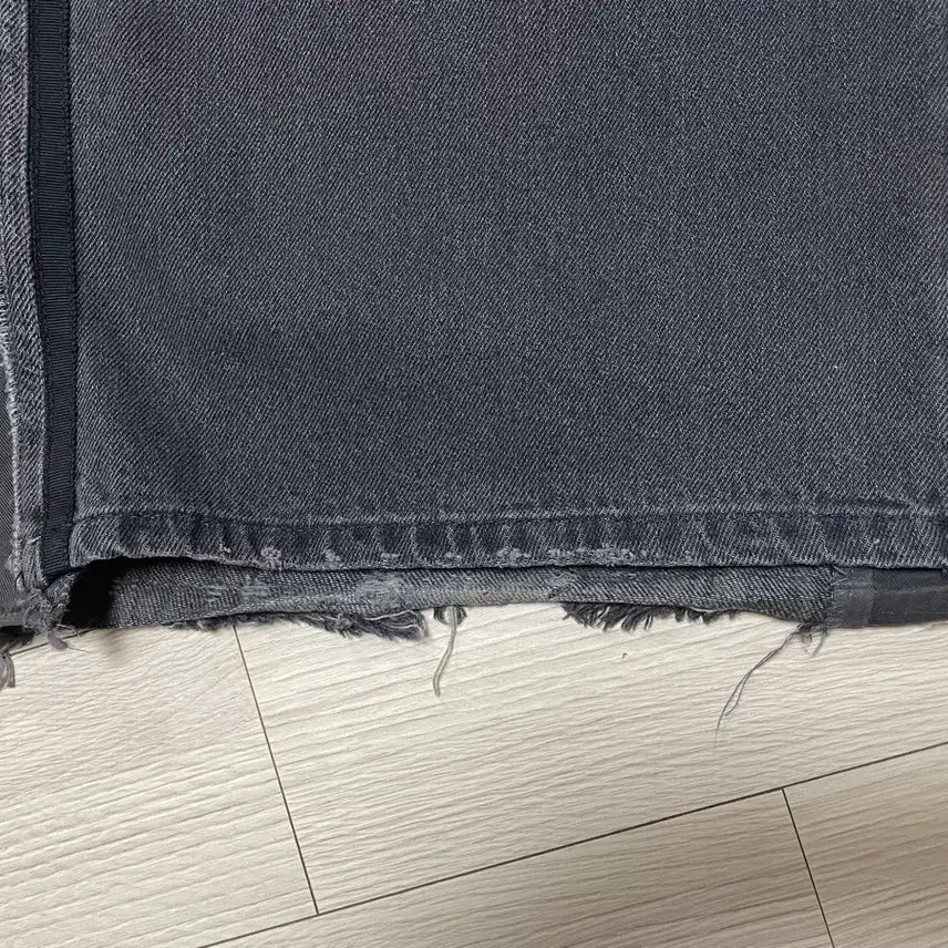 [BUNJANG] Polytelu Rebuild Goshima Type 2 Washed Black Jeans / [3]폴리테루 리빌드 고시마 타입2 워시드블랙