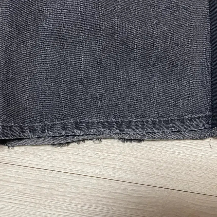 [BUNJANG] Polytelu Rebuild Goshima Type 2 Washed Black Jeans / [3]폴리테루 리빌드 고시마 타입2 워시드블랙