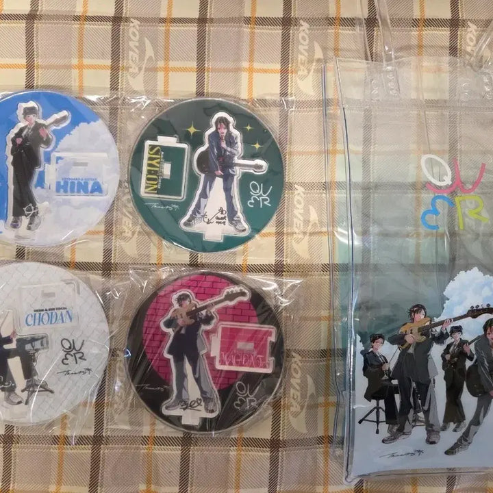 [SOLD OUT] QWER 한정판 와인 코스터, 칠링백