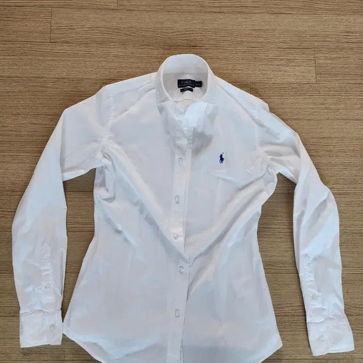 [BUNJANG] Ralph Lauren White Blouse Shirt / 랄프로렌 화이트 블라우스 셔츠