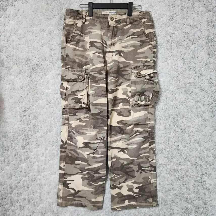 [BUNJANG] ADLUNDI Camo Cargo Pants / J526 [34] ADLUNDI 카모 카고 바지