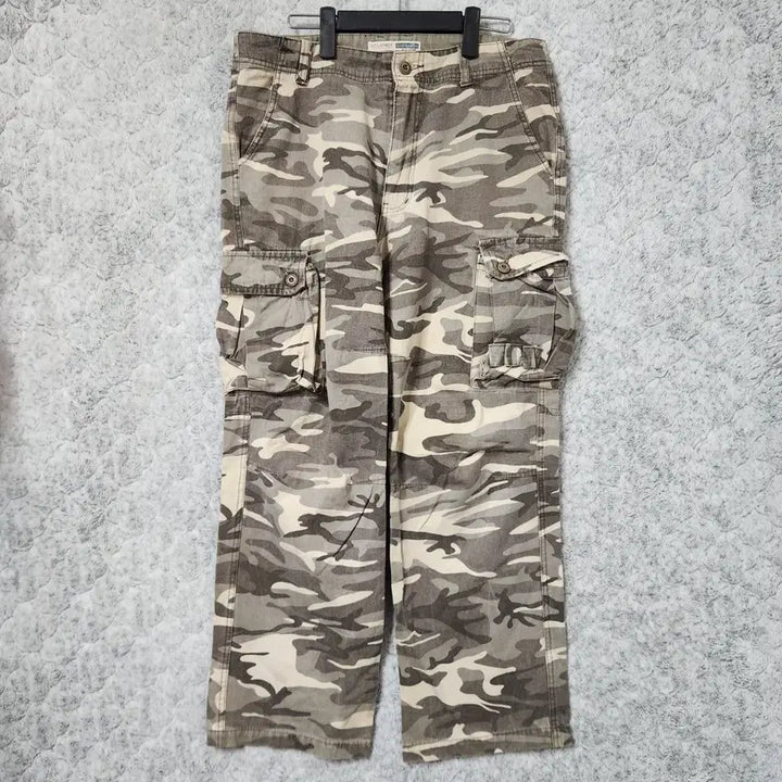 [BUNJANG] ADLUNDI Camo Cargo Pants / J526 [34] ADLUNDI 카모 카고 바지