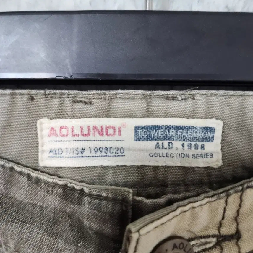 [BUNJANG] ADLUNDI Camo Cargo Pants / J526 [34] ADLUNDI 카모 카고 바지