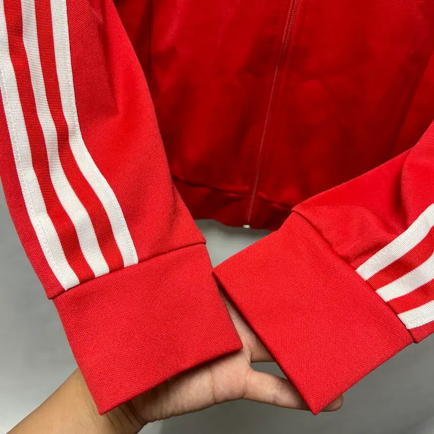 [BUNJANG] Adidas Europa Red Tracksuit Set / [정품/90] 아디다스 유로파 레드 셋업세트 (트랙탑/져지/팬츠)