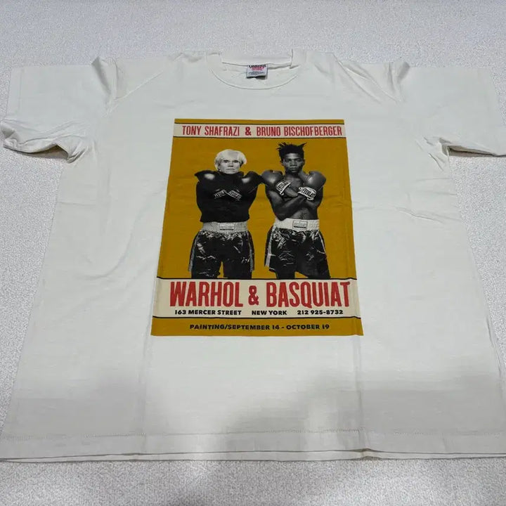 [BUNJANG] XL Sober x Basquiat T-shirt / [XL] sober 소버 굿즈 워홀x바스키아