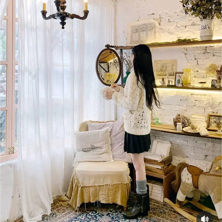 [BUNJANG] Milkcocoa Handmade Zip-up Cardigan / 밀크코코아 핸드메이드 집업 가디건