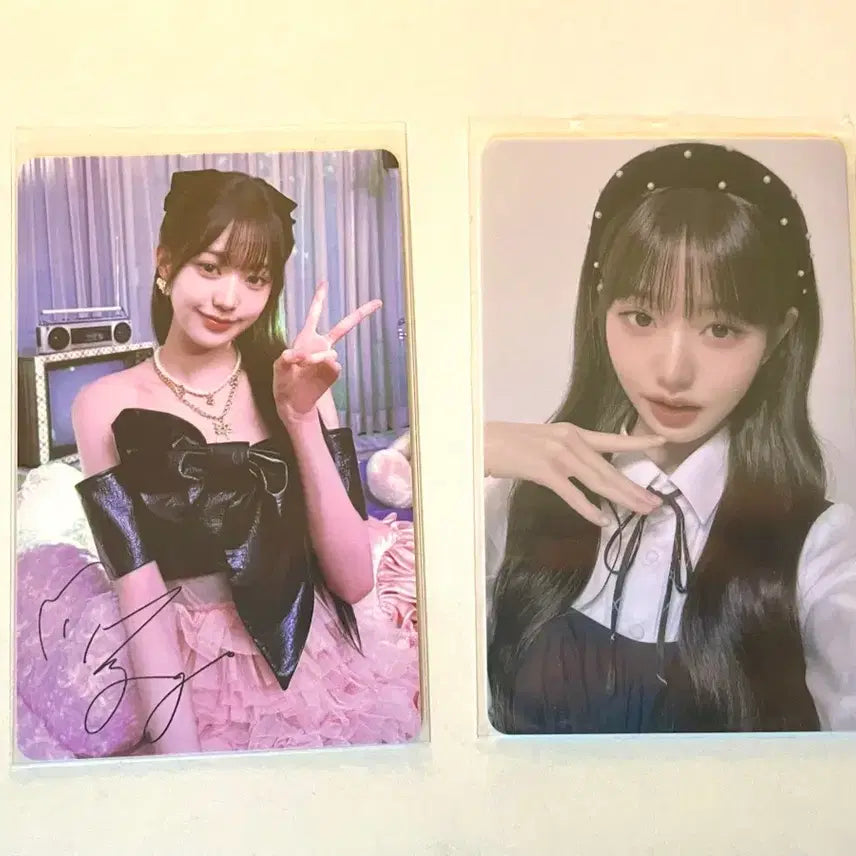 [BUNJANG] IVE Wonyoung Signed Photocard Bundle Set / 아이브 장원영 싸인 포카 일괄