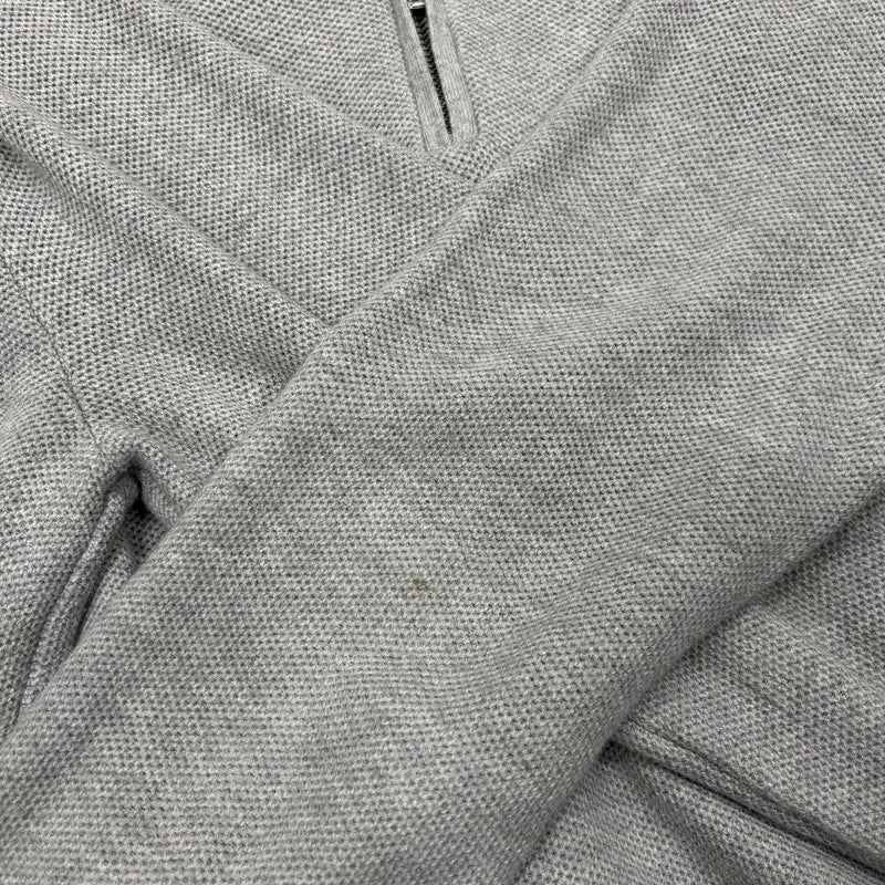 [BUNJANG] Polo Ralph Lauren Embroidered Logo Half-Zip Knit Sweater M / 폴로 랄프로렌 신형 자수로고 반집업 니트 M P00002