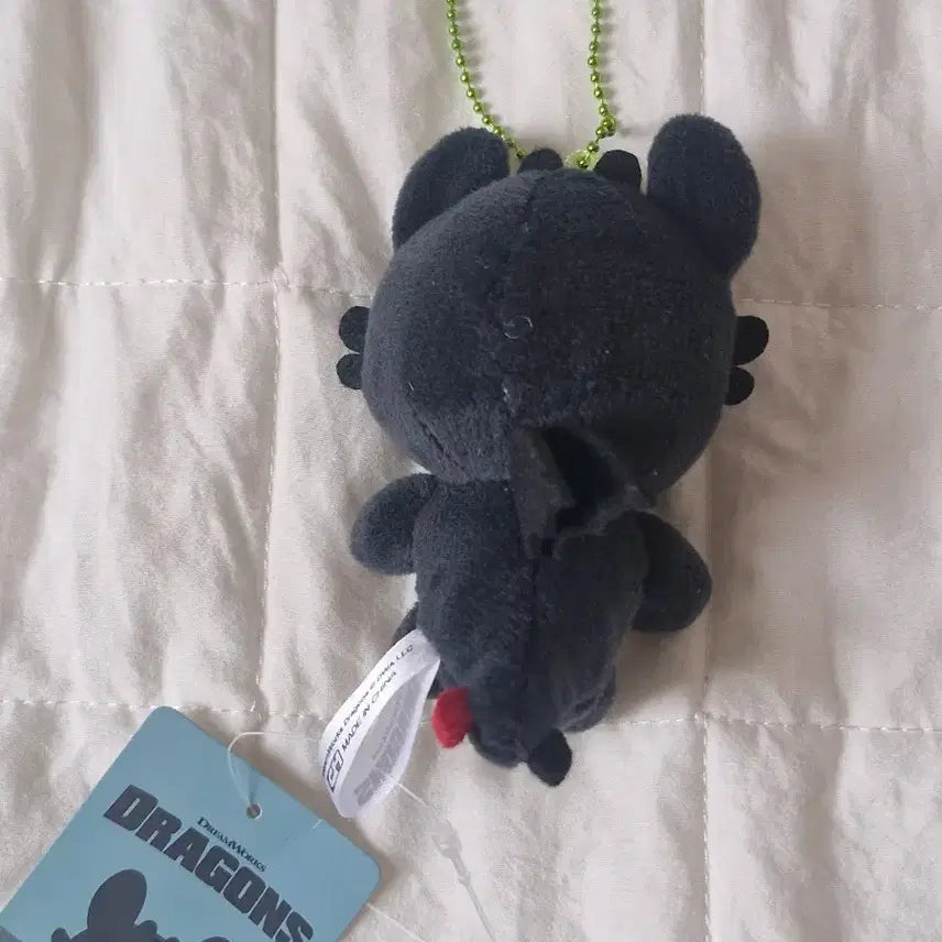 [BUNJANG] How to Train Your Dragon Toothless Doll Keyring / 드래곤 길들이기 투슬리스 인형 키링 (달)