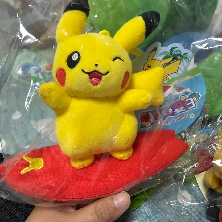 [BUNJANG] Pokemon Surfing Pikachu Carabiner Keyring / 서핑하는 피카츄 카라비너키링