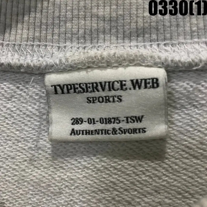 [SOLD OUT] TYPESERVICE.WEB 맨투맨 티셔츠 s