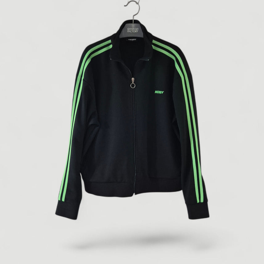[BUNJANG] Nerdy Oversized Track Jacket and Track Pants Set for Women / 널디 져지세트 트랙탑자켓 오버핏 여성