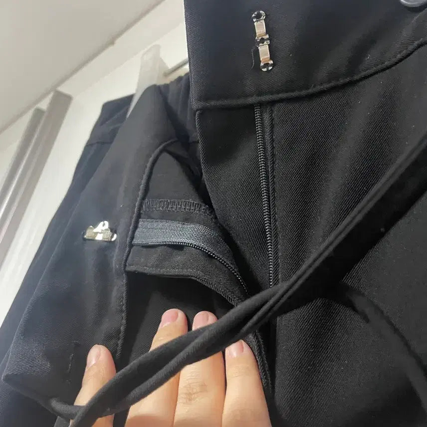 [BUNJANG] 2XL-77 Size Black Slack Pants / 2XL77 빅사이즈슬랙스 빅사이즈바지 출근룩 블랙